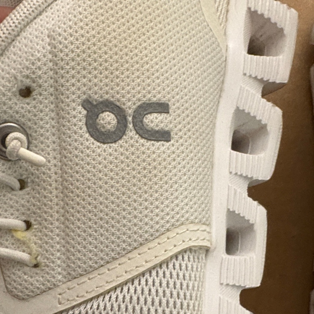 On Running Men's Sneakers in Cream/White - Picture 3 of 9